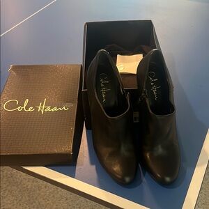 Cole Haan Women's Black Ankle Boots